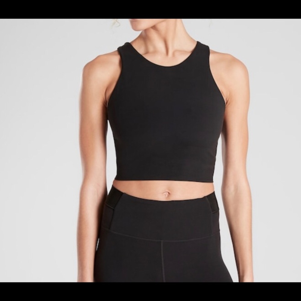 Athleta D-DD Conscious Crop Black NWT 3X